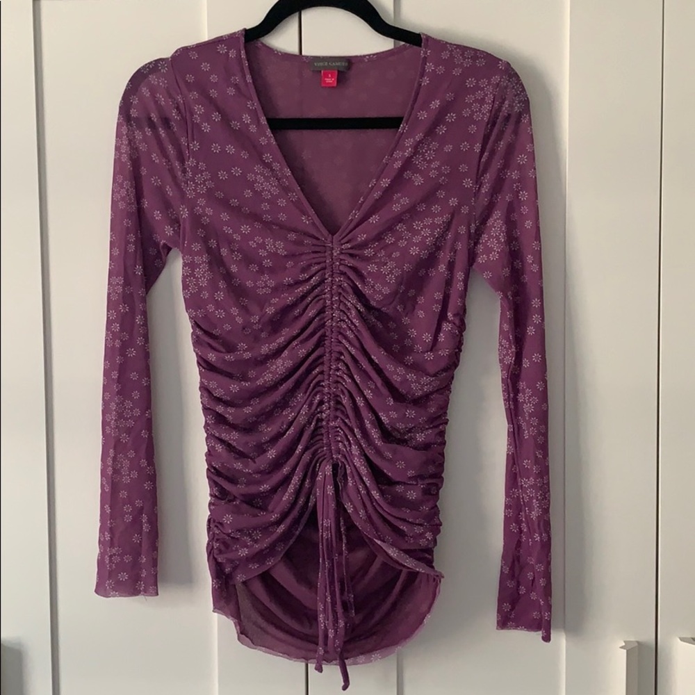 New Vince Camuto Rouched Top